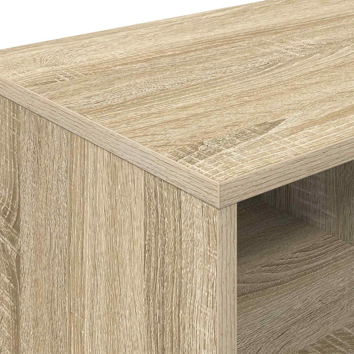 Dulap de pat 2 pcs Stejar Sonoma 66 x 33 x 48 cm Lemn compozit - WALTI WALTI