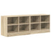 Dulap de pat 2 pcs Stejar Sonoma 66 x 33 x 48 cm Lemn compozit - WALTI WALTI