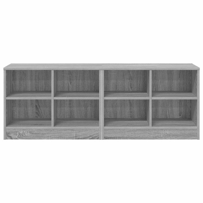 Dulap de pat 2 pcs Sonoma gri 66 x 33 x 48 cm Lemn prelucrat WALTI