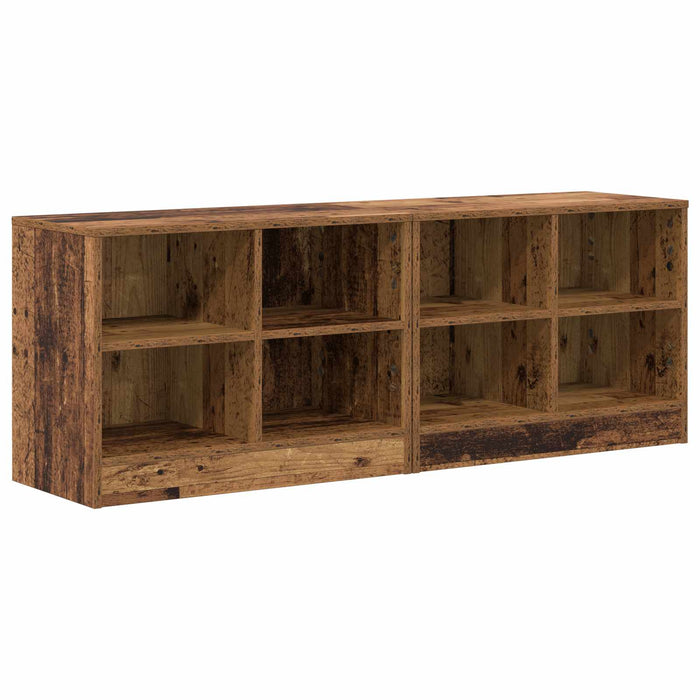 Dulap de pat 2 pcs Lemn vechi 66 x 33 x 48 cm Lemn prelucrat - WALTI WALTI
