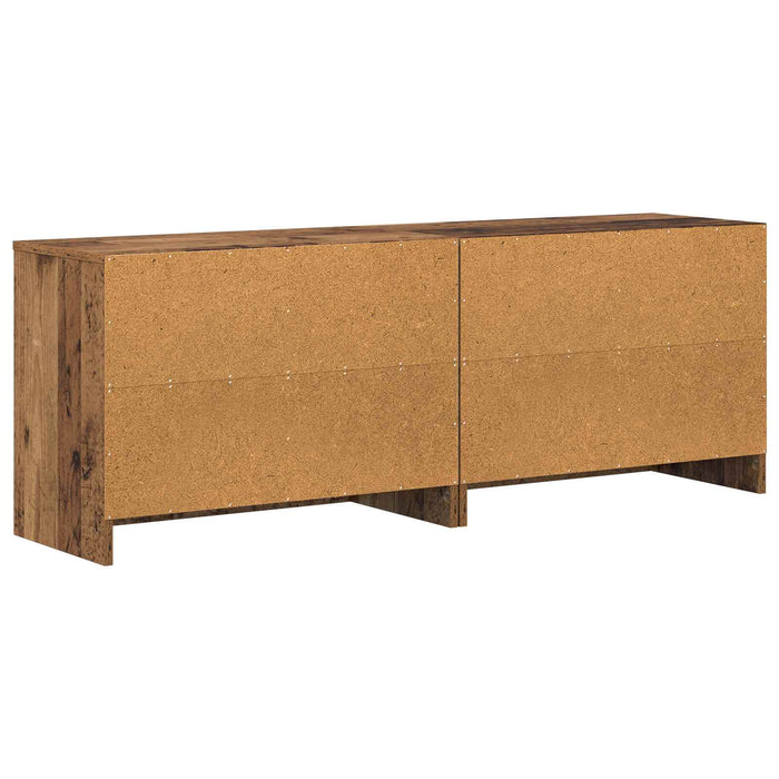 Dulap de pat 2 pcs Lemn vechi 66 x 33 x 48 cm Lemn prelucrat - WALTI WALTI
