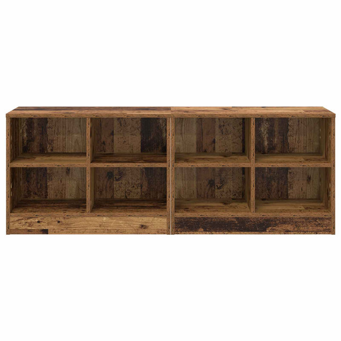 Dulap de pat 2 pcs Lemn vechi 66 x 33 x 48 cm Lemn prelucrat - WALTI WALTI