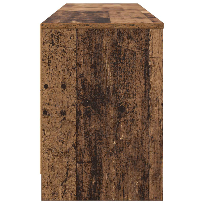Dulap de pat 2 pcs Lemn vechi 66 x 33 x 48 cm Lemn prelucrat - WALTI WALTI