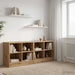 Dulap de pat cu raft 2 buc. Stejar Artizanal 66 x 33 x 48 cm - WALTI WALTI