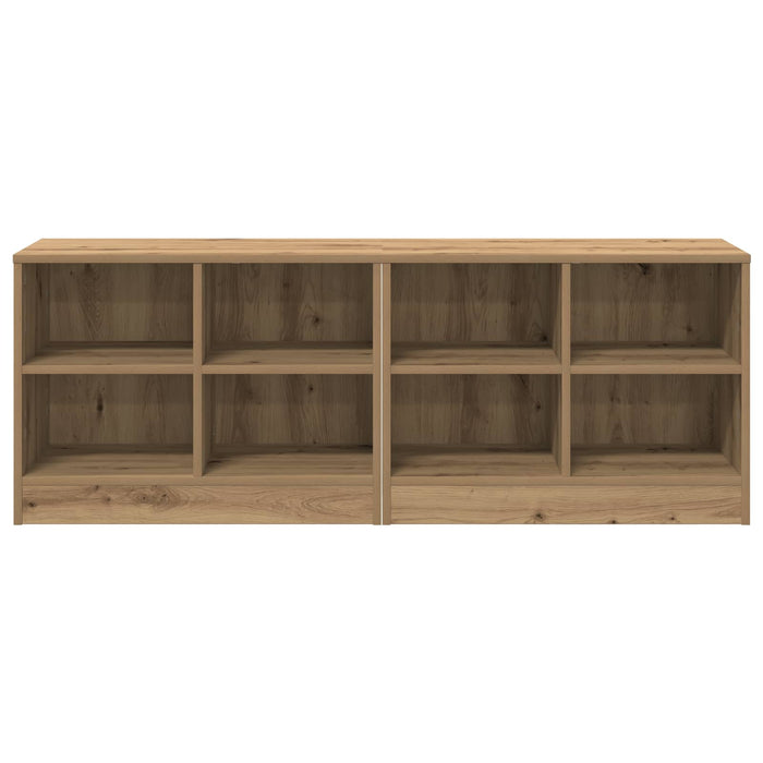Dulap de pat cu raft 2 buc. Stejar Artizanal 66 x 33 x 48 cm - WALTI WALTI