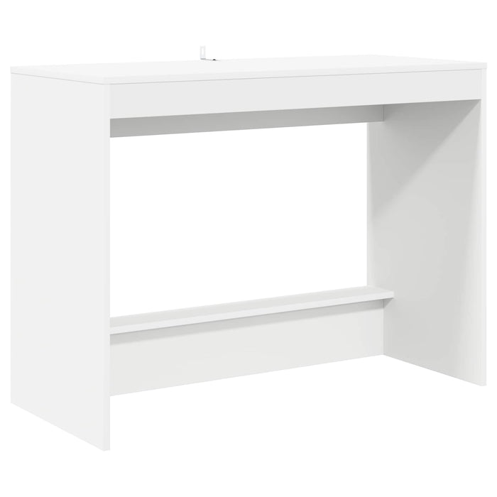 Birou pentru pat Alb 100 x 45 x 75 cm Lemn compozit - WALTI WALTI