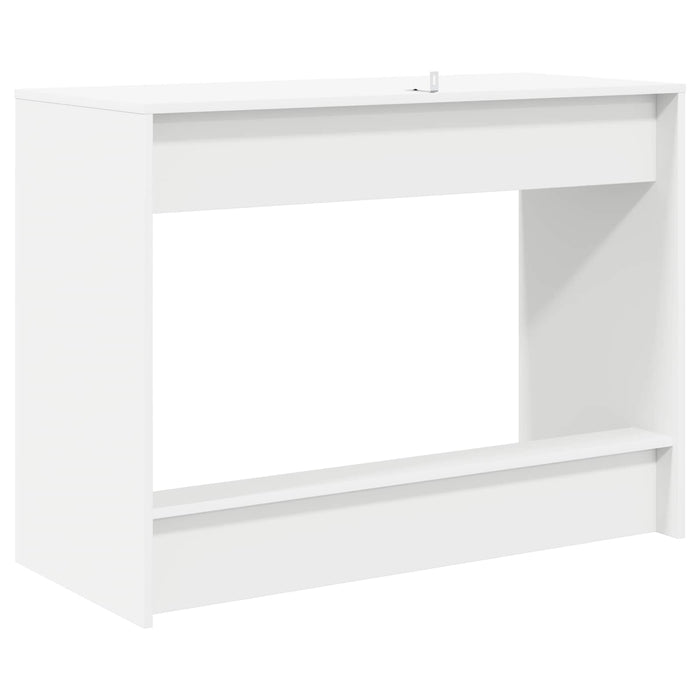 Birou pentru pat Alb 100 x 45 x 75 cm Lemn compozit - WALTI WALTI