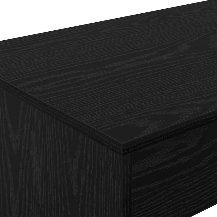 Birou pentru pat Stejar Negru 100 x 45 x 75 cm Lemn compozit - WALTI WALTI