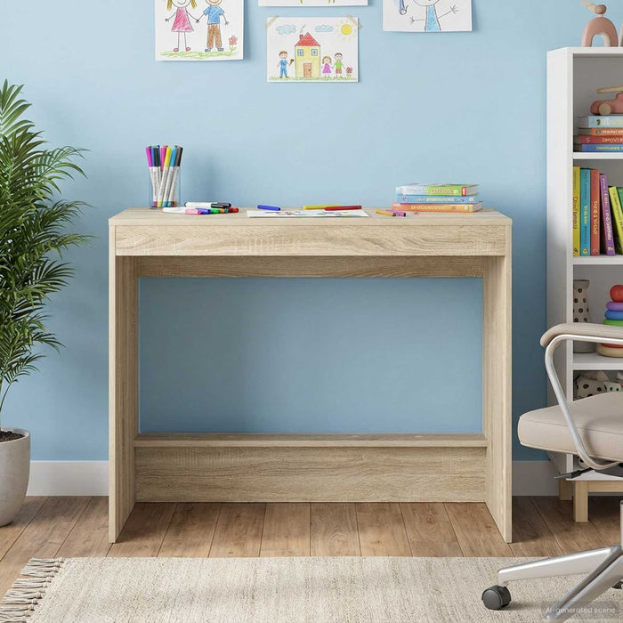 Birou pentru pat Stejar Sonoma 100 x 45 x 75 cm Lemn compozit - WALTI WALTI