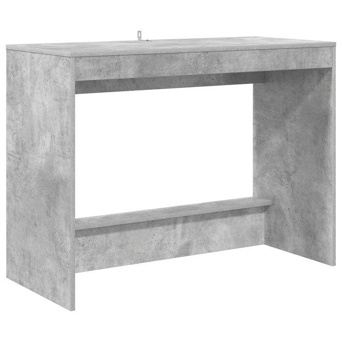 Birou pentru pat Gri din beton 100 x 45 x 75 cm Lemn compozit - WALTI WALTI