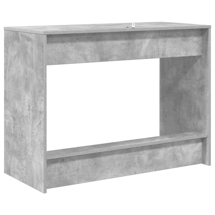 Birou pentru pat Gri din beton 100 x 45 x 75 cm Lemn compozit - WALTI WALTI