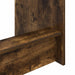 Birou pentru pat Stejar fumuriu 100 x 45 x 75 cm Lemn compozit - WALTI WALTI