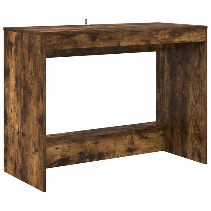 Birou pentru pat Stejar fumuriu 100 x 45 x 75 cm Lemn compozit - WALTI WALTI