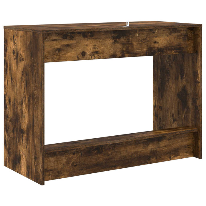 Birou pentru pat Stejar fumuriu 100 x 45 x 75 cm Lemn compozit - WALTI WALTI