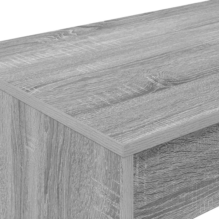 Birou pentru pat Gri Sonoma 100 x 45 x 75 cm Lemn compozit - WALTI WALTI