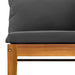 3 pcs Set de lounge Lemn Solid de Acacia natural - WALTI WALTI