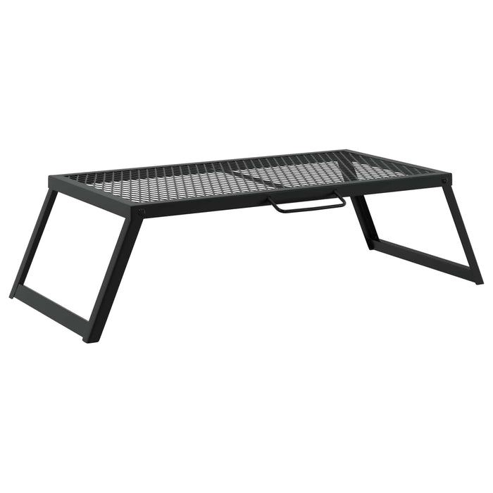Grătar de camping pliabil Negru 58 x 31 x 2 cm Oțel aliat - WALTI WALTI