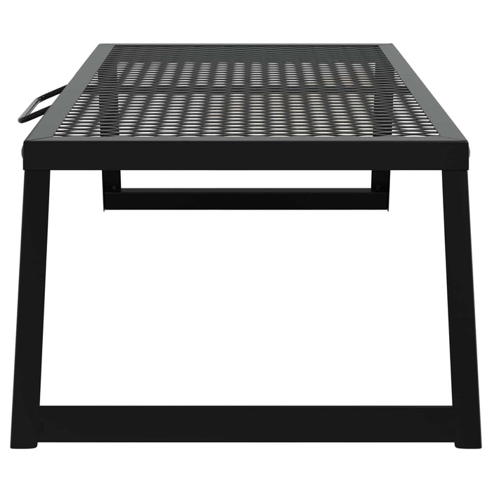Grătar de camping pliabil Negru 58 x 31 x 2 cm Oțel aliat - WALTI WALTI