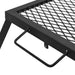 Grătar de camping pliabil Negru 31,5 x 26,5 x 4 cm Oțel aliat - WALTI WALTI