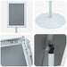 Suport poster tip pedestal Argintiu 33 x 33 x 126 cm - WALTI WALTI
