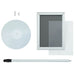 Suport poster tip pedestal Argintiu 33 x 33 x 126 cm - WALTI WALTI