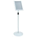 Suport poster tip pedestal Argintiu 33 x 33 x 126 cm - WALTI WALTI