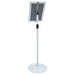 Suport poster tip pedestal Argintiu 33 x 33 x 126 cm - WALTI WALTI