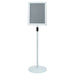 Suport poster tip pedestal Argintiu 33 x 33 x 126 cm - WALTI WALTI