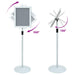 Suport poster tip pedestal Argintiu 33 x 33 x 126 cm - WALTI WALTI