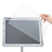 Suport poster tip pedestal Argintiu 33 x 33 x 126 cm - WALTI WALTI