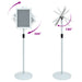Suport poster tip pedestal Argintiu 33 x 33 x 123 cm - WALTI WALTI