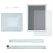 Suport poster tip pedestal Argintiu 32,5 x 27 x 126 cm - WALTI WALTI