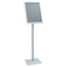 Suport poster tip pedestal Argintiu 32,5 x 27 x 126 cm - WALTI WALTI