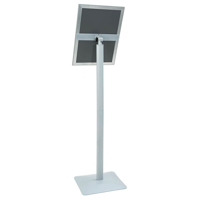 Suport poster tip pedestal Argintiu 32,5 x 27 x 126 cm - WALTI WALTI