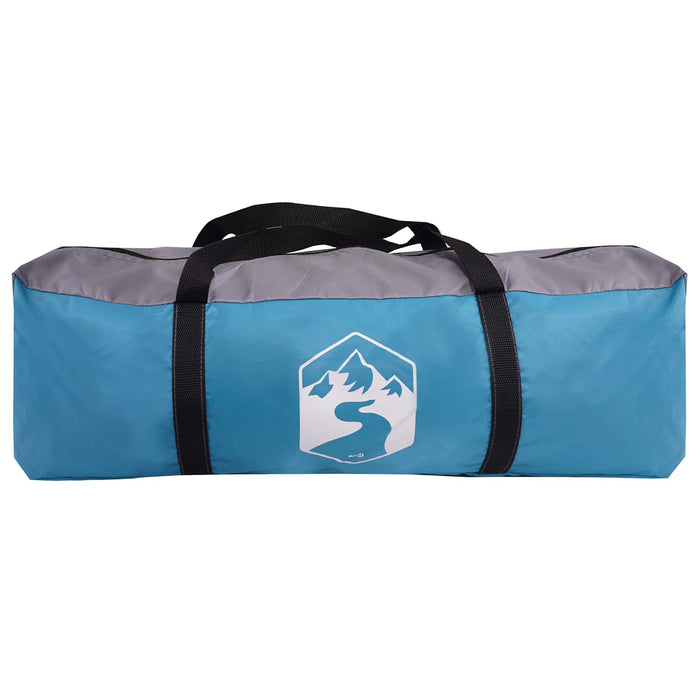 Cort de Familie albastru 380 x 260 x 190 cm Poliester WALTI