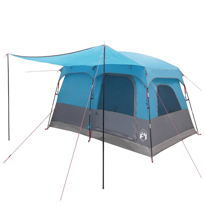 Cort de Familie albastru 380 x 260 x 190 cm Poliester WALTI
