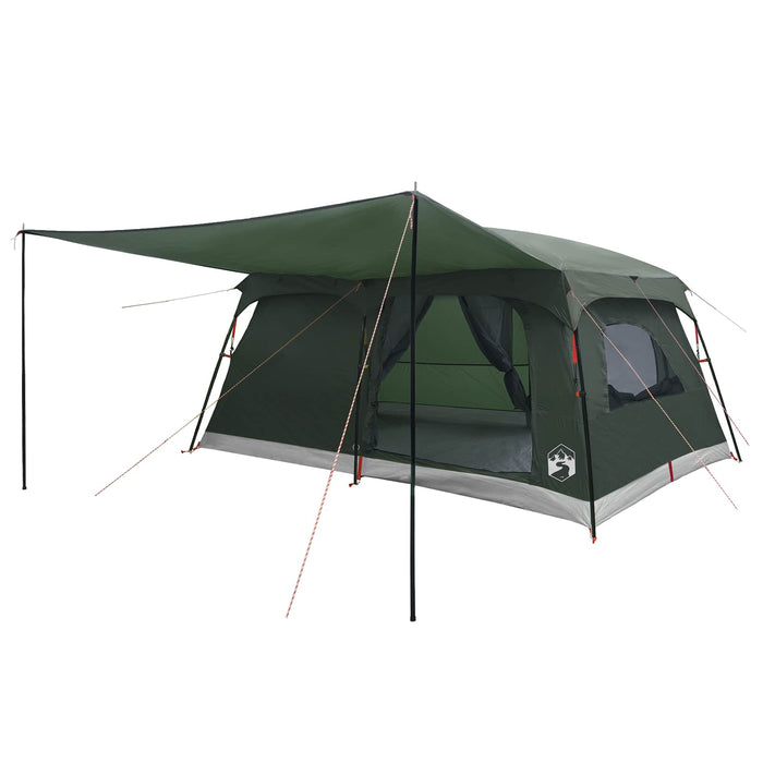Cort de Familie Verde Army 500 x 400 x 230 cm Poliester și oțel WALTI