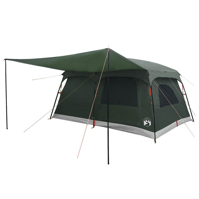 Cort de Familie Verde Army 500 x 400 x 230 cm Poliester și oțel WALTI