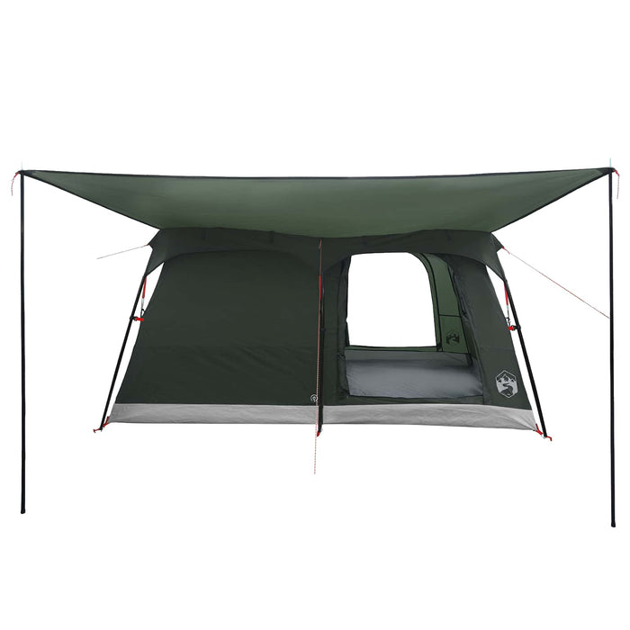 Cort de Familie Verde Army 500 x 400 x 230 cm Poliester și oțel WALTI