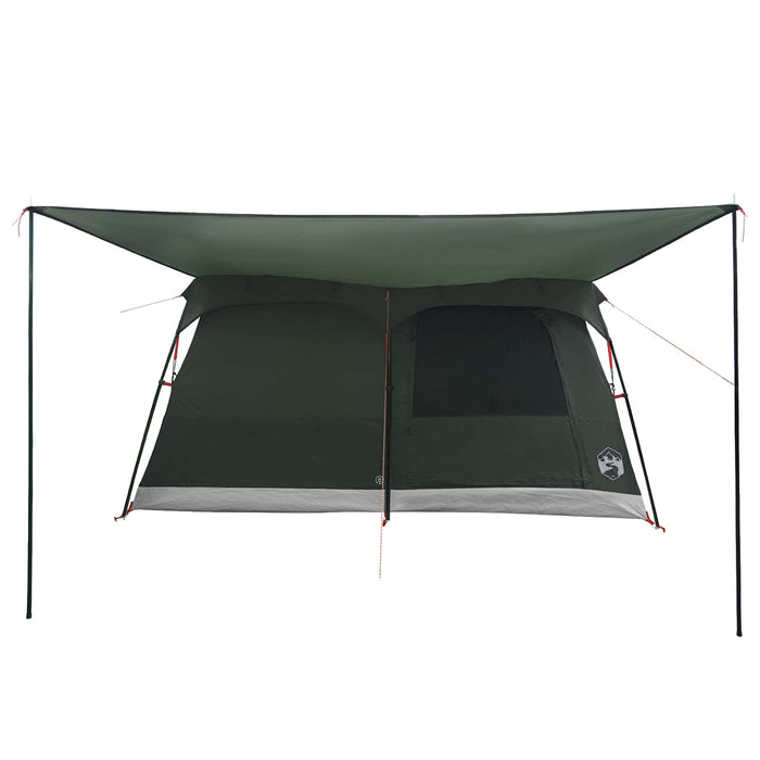 Cort de Familie Verde Army 500 x 400 x 230 cm Poliester și oțel WALTI