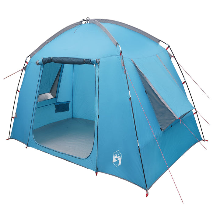 Tent Cabină cu acoperiș albastru 210 x 210 x 138 cm Poliester WALTI