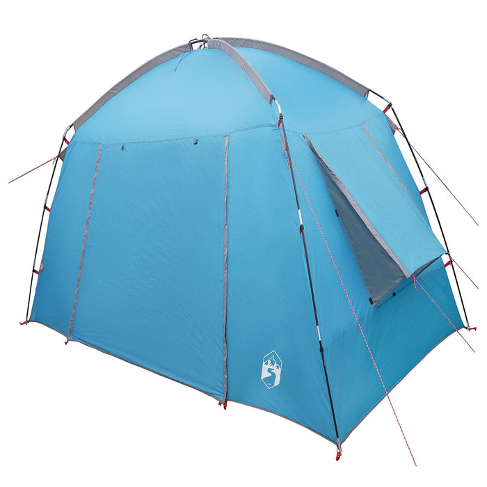 Tent Cabină cu acoperiș albastru 210 x 210 x 138 cm Poliester WALTI