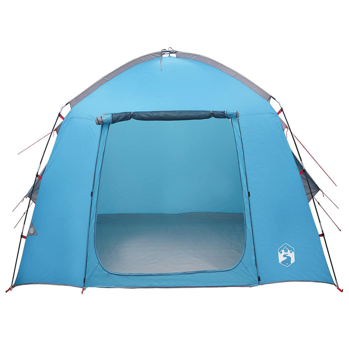 Tent Cabină cu acoperiș albastru 210 x 210 x 138 cm Poliester WALTI