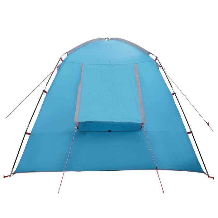 Tent Cabină cu acoperiș albastru 210 x 210 x 138 cm Poliester WALTI