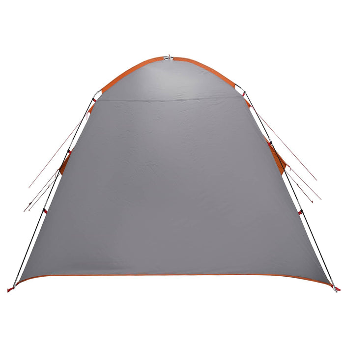 Tent Cabină Gri și Portocalie 210 x 210 x 138 cm Poliester WALTI