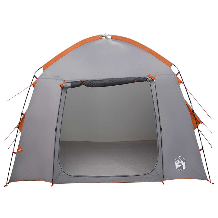 Tent Cabină Gri și Portocalie 210 x 210 x 138 cm Poliester WALTI