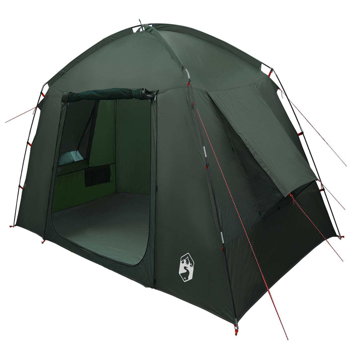 Tent Cabină cu acoperiș Verde Army 210 x 210 x 138 cm Poliester WALTI