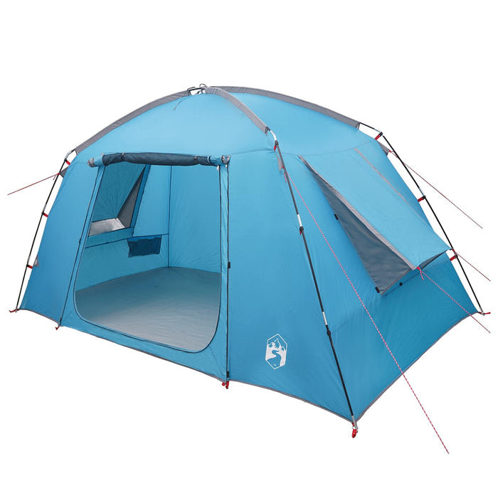 Tent Cabină cu acoperiș albastru 300 x 210 x 156 cm Poliester WALTI