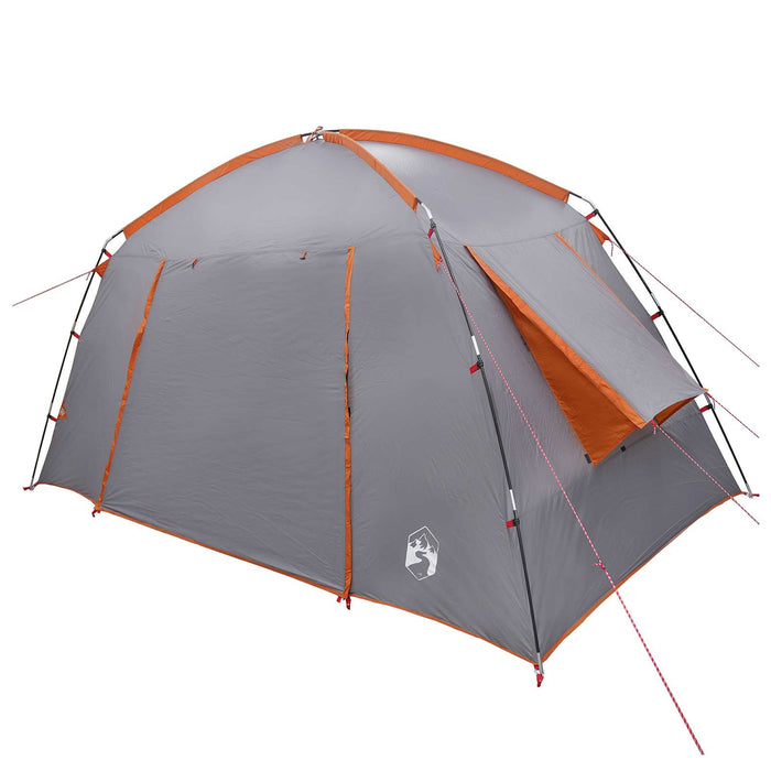 Tent Cabină Gri și Portocalie 300 x 210 x 156 cm Poliester WALTI