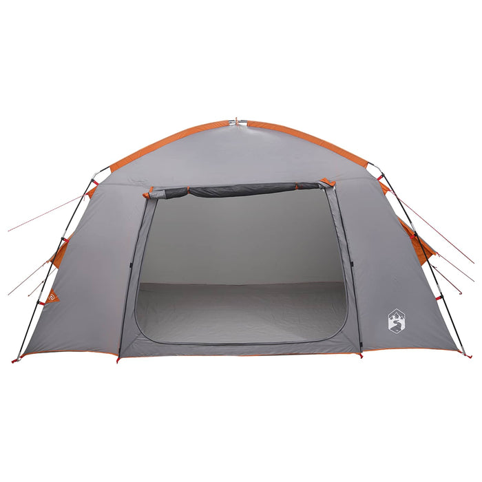 Tent Cabină Gri și Portocalie 300 x 210 x 156 cm Poliester WALTI